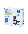 LED Sensor Slim Projektor 10W 6500K - Støbt Aluminium