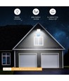 LED Slim Projektør 20W 4000K - Støbt Aluminium