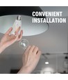 Outlet: LED Filament pære ST64 E27 - 4W 2700K Klar