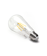 Outlet: LED Filament pære ST64 E27 6W - 2700K Klar