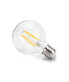 Outlet: LED Filament pære G80, E27, 6W, 2700K, Klar