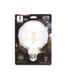 LED Filament pære G125 E27 - 4W 2700K Klar