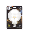 LED Filament pære G125 E27 - 6W 2700K Klar