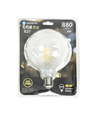 G125 E27 8W LED Filament pære - 2700K Klar