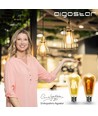 LED Filament pære ST64 E27 - 4W 2200K Amber