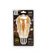 LED Filament pære ST64 E27 - 6W, 2200K Amber