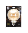 LED Filament pære G125 E27 8W - 2200K Amber