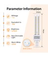 LED B5 PLC 2U 11W 3000K