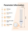 LED B5 PLC-2U, 12W, 3000K