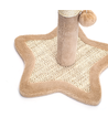 Mini Katte Kradsetræ - Beige - L33,5 x B33,5 x H38 cm