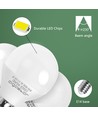 LED A5 G45 Stor Spredning E14 7W 3000K - 5-pak