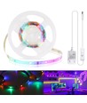 RGB Led Strip - 3m, med Tænd/Sluk-Knap