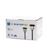 LED Solcellelampe spyd - 0.2W, RGB, 4 stk.