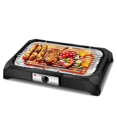 Elektrisk Grill 2000W - Sort Lava