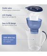 Vandkande med filter 3,5L - Blå, timer til filter