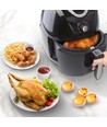 Airfryer mekanisk 1500W 3,5L Dobbeltgryde - Sort Drage Pro