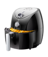 Airfryer mekanisk 1500W 3,5L Dobbeltgryde - Sort Drage Pro