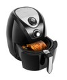 Airfryer mekanisk 1500W 3,5L Dobbeltgryde - Sort Drage Pro