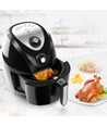 Airfryer mekanisk 1500W 3,5L Dobbeltgryde - Sort Drage Pro