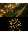 Solcelle Lyskæde - 100 LED, Varm Hvid