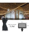 Solcelle Lyskæde - 100 LED, Varm Hvid