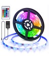 LED RGB Strip, 3M, 5050-30, 24-Knaps Kontroller