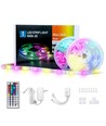 LED RGB Strip Lys 2x5m 5050-30 Gruppekontrol 44-Knap Controller