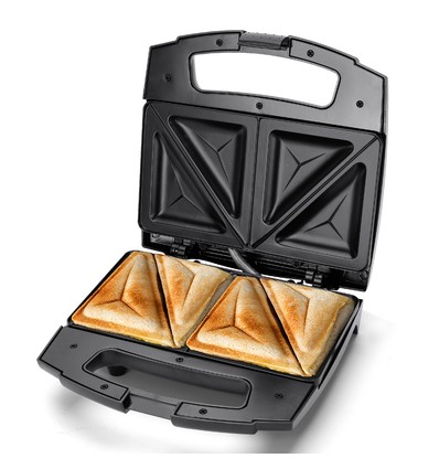 Sandwich Grill 800W - Sort Lamo