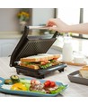 Panini Maker 800W - Sølv, Panini grill - York