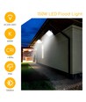 LED-Projektør 150W - 6500K SMD, IP65, 90°