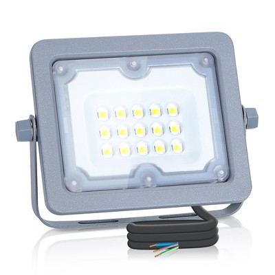 LED Projektør 10W - 4000K SMD, IP65, 90° - Kulør : Neutral