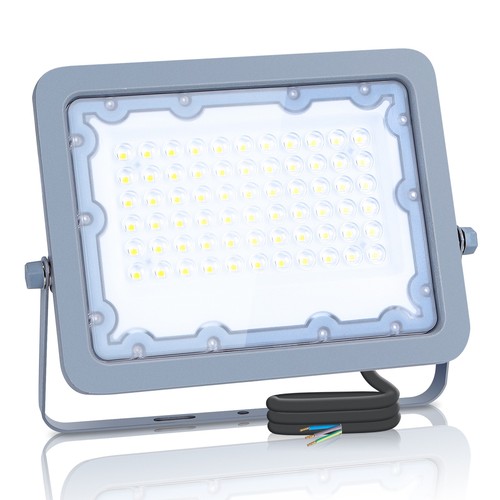 Outlet: LED-projektør 50W, 4000K, SMD, IP65, 90°