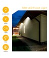 Outlet: LED-projektør 50W, 4000K, SMD, IP65, 90°