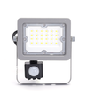 LED Sensor Projektør 20W 4000K SMD IP65 90°