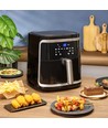 DuoCube Airfryer 1900W 7L - Sort/Sølv