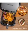 DuoCube Airfryer 1900W 7L - Sort/Sølv