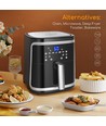 DuoCube Airfryer 1900W 7L - Sort/Sølv