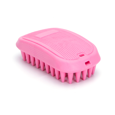 Massagebørste L12 x B6,5 cm - Blå/Grøn/Pink