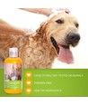 Anti-Bakteriel Midt Dæmpende Hundeshampoo, 250ml - Orange