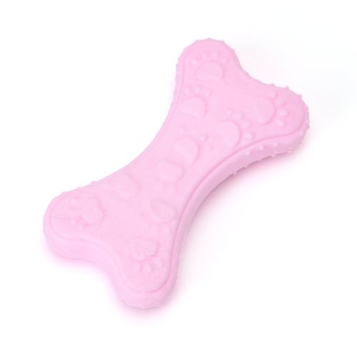 TPR Skumlegetøj - Fodaftryk Cookies - 10,5 x 5,5 x 2 cm - Pink/Grøn/Blå