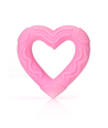 TPR Skumlegetøj - Lille Kærlighedshjerte, 6.7 x 1.5 cm - Pink/Grøn/Blå