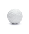 Gummiskum Golfbold D6.3cm - Hvid