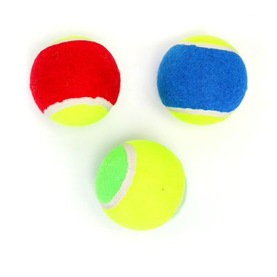 Billede af Gummi Skumbold - Tennis D9cm - Gul/Rød, Gul/Blå, Gul/Grøn