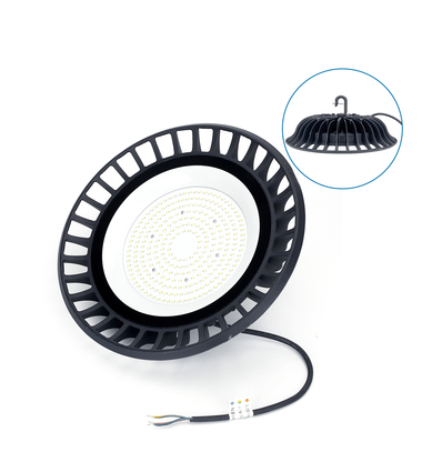 Aigostar LED UFO High Bay ECO, 150W 13.500lm - 6500K, dagslys hvid, 2 års garanti