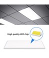 LED E5 MS - 40W LED Panel (6500K) Hvid - Størrelse: 295x1195x9mm