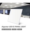 LED E5 MS - 50W LED Panel 6500K Hvid (Størrelse: 595x595x9 mm)