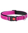 Hundehalsbånd XS - B1,5 x L20-30 cm, Pink