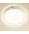 LED Downlight Pro Rund 6W - Naturlig Hvid 4000K, Mat Hvid, Plast