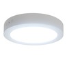 LED E6 Bagbelyst Rundt Indspot 12W 6500K / Overflademonteret