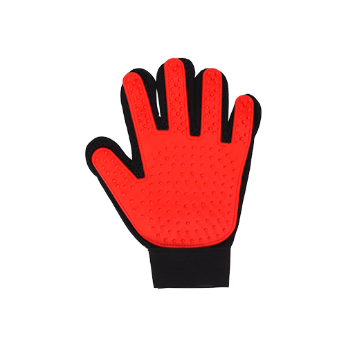 Five-Finger Handsker - Rød, 126g, L23 x W16.5 cm